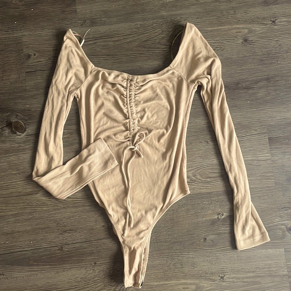 Tan bodysuit